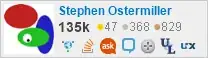 Stephen Ostermiller's StackExchange flair