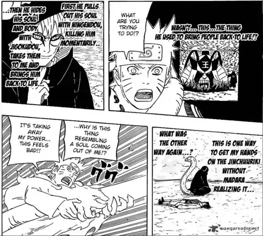 Kabuto plans to capture Naruto and Bee using Nagato