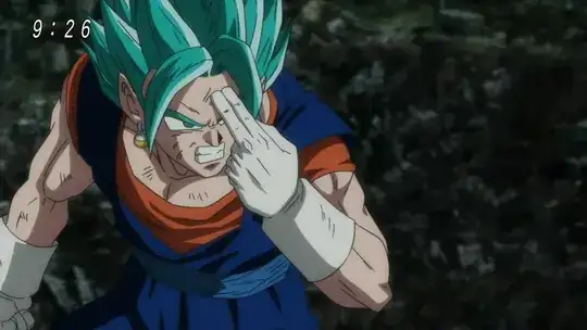 Vegito - Instant Transmission