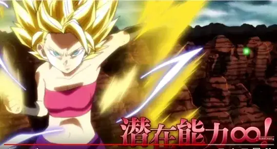 Caulifla infinite power/potencial