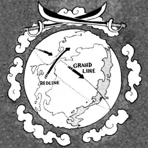 Map of the One Piece setting.