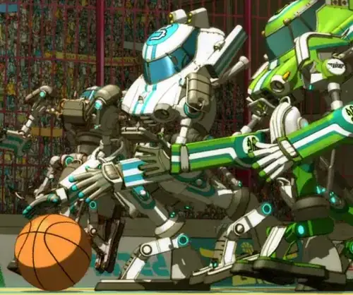 Mecha basketball!