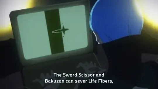 "The Sword Scissor and Bakuzan can sever Life Fibers"