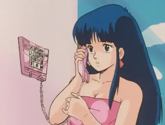 Screenshot of a phone on the wall showing the full dialing pad in “Dirty Pair.”