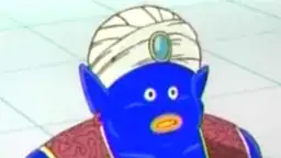 Mr. Popo's skin is normally pitch black.