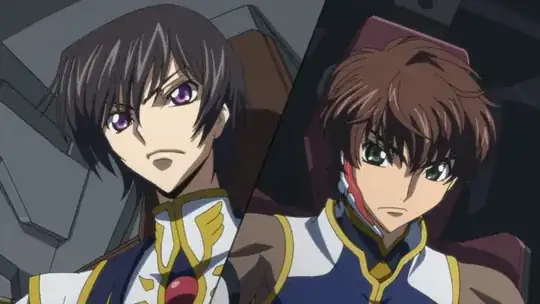 Lelouch Lamperouge VS Suzaku Kururugi