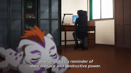 Digimon Tri Screenshot: and serverd as a reminder of their menace and destructive power