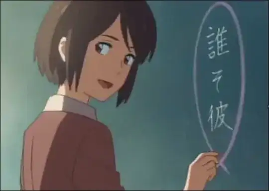 Yukari Yukino in Kimi no Na wa