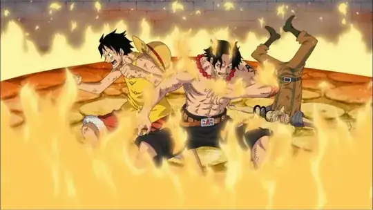 Luffy, Ace and Mr 3