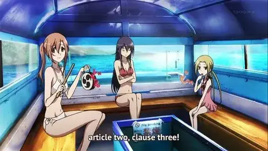 subtitles: "article two, clause three!"