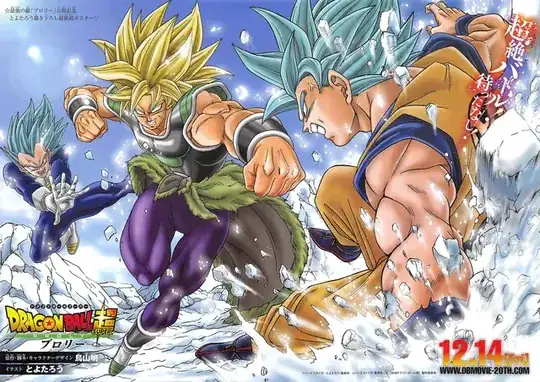 Goku & Vegeta vs Broly