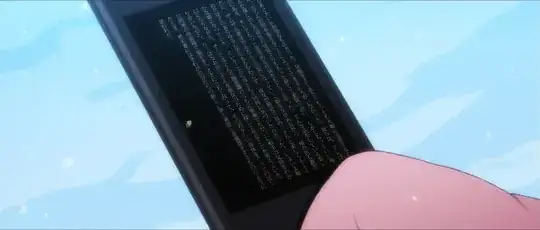 Ougi reading a thing on her phone