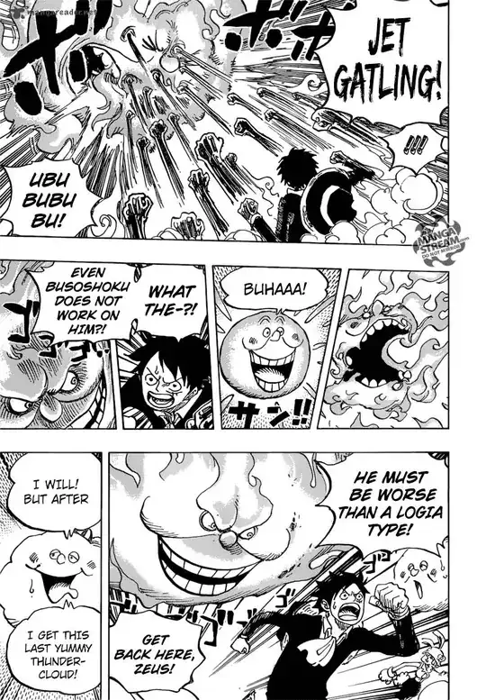 Prometheus against luffy's haki