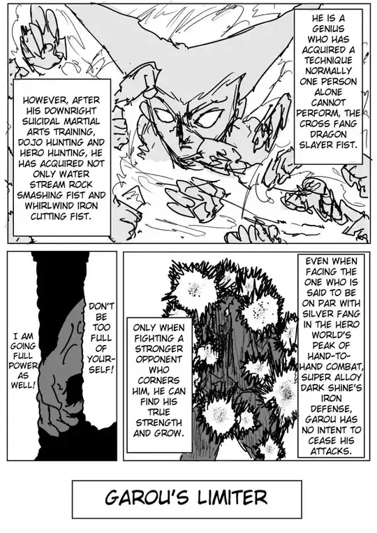 Garou combines styles in a way one person shouldn't be able to