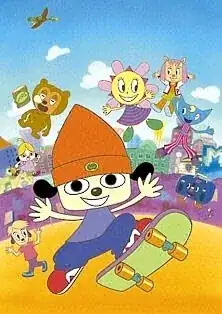 PaRappa the Rapper promotional art