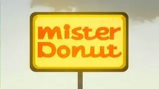 Mister Donuts sign