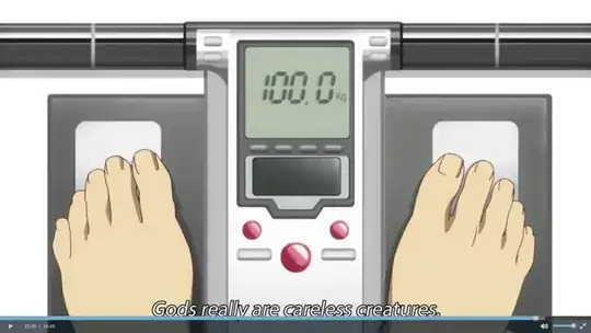 Araragi's weight LOL