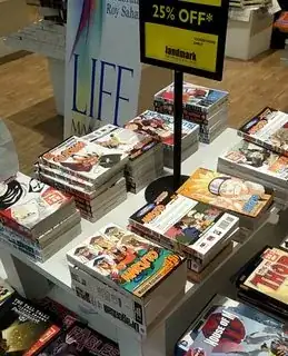 Manga volumes on sale at Landmark, Malleshwaram, Bengaluru