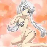 miss monochrome swimwear