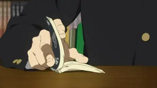 Houtarou reading