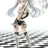 miss monochrome race queen