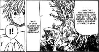 "...And they are terrifying existences. Just one of them has enough power to match an entire country's army. / What if they decided to wage war against Britannia?"