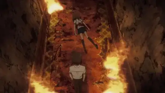 Sakakibara finding Kyouko dead