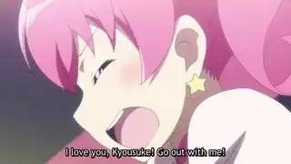 Kanako confessing her love