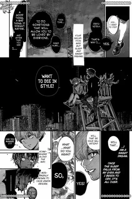 Haise Sasaki finally resolves to 'stop dreaming' and reawaken