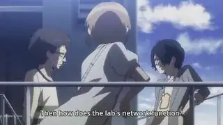 Picture from episode 2: Then how does the lab's network function?