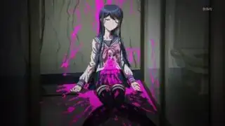 Poor Maizono Sayaka, stabbed in the stomach...