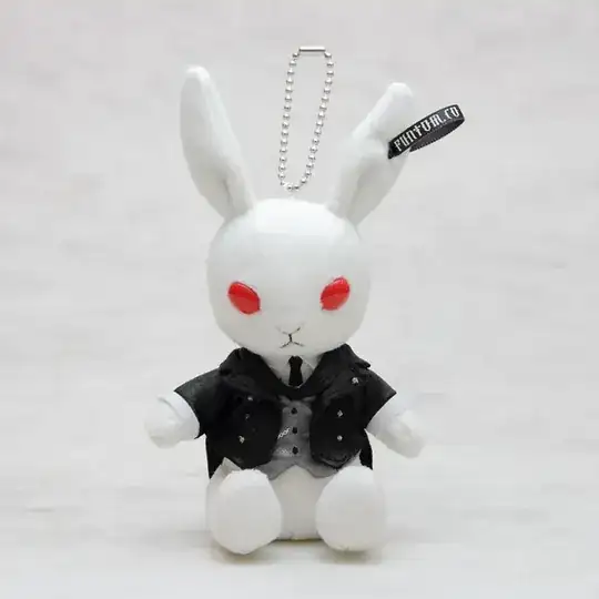 Bitter Rabbit plushie