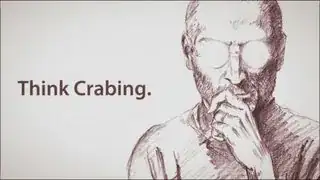 Steve Job think crabing