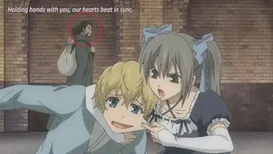 Jaeger in background, circled