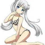 miss monochrome swimwear