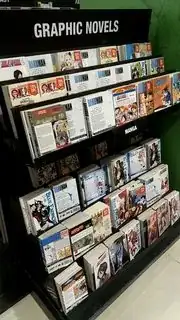 Manga volumes on sale at Landmark, Koramangala, Bengaluru