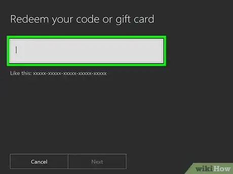 Image titled Redeem Codes on Xbox One Step 8