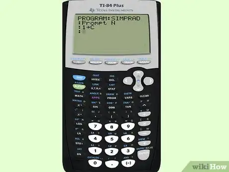 Image titled Make a Simple Program to Simplify Radicals on a TI 84 Step 4