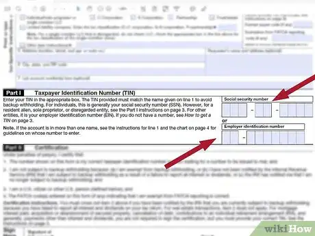 Image titled Complete a W9 Tax Form Step 3