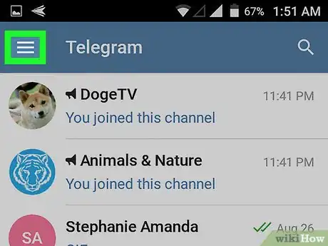 Image titled Save Videos on Telegram on Android Step 5