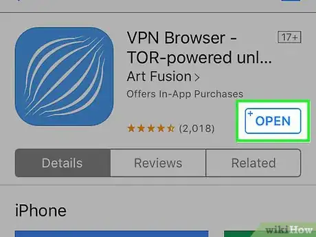 Image titled Use TOR on an iPhone Step 8