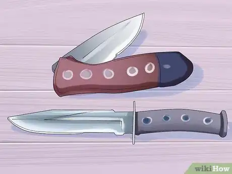 Image titled Become Good at Knife Fighting Step 2