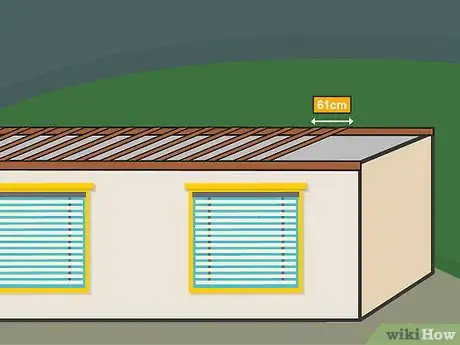 Image titled Build a Gable Roof Step 02