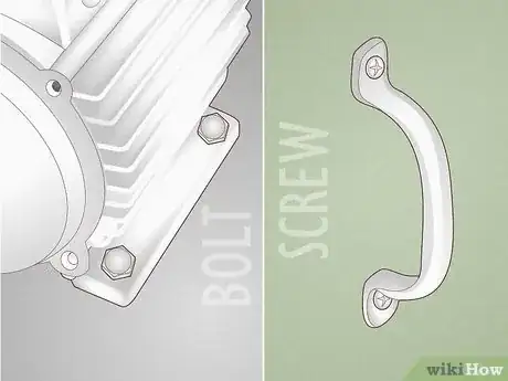 Image titled Bolt vs Screw Step 4