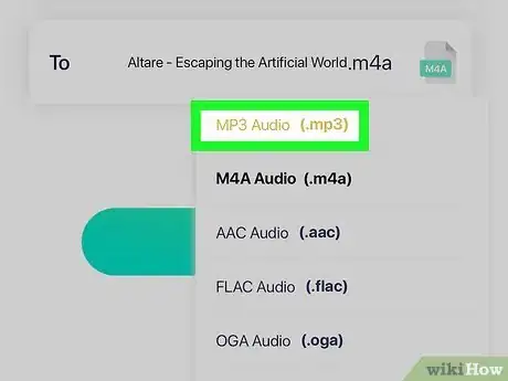 Image titled Convert a File Into an MP3 Step 9