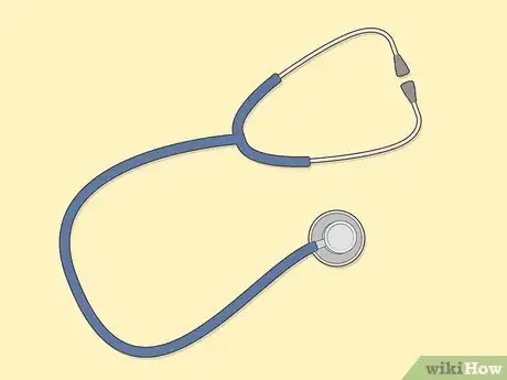 Image titled Take Your Own Pulse With a Stethoscope Step 1