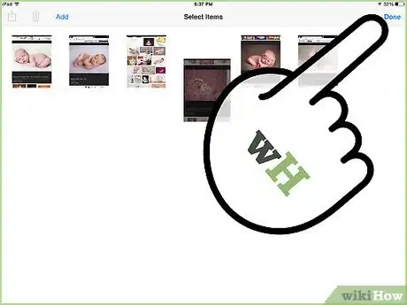 Image titled Rearrange Photos in an iPad Photo Album Step 9