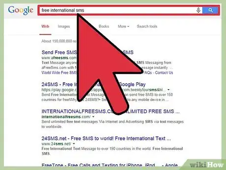 Image titled Send Free International SMS Step 1