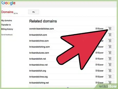 Image titled Register a Domain Name With Google Step 4