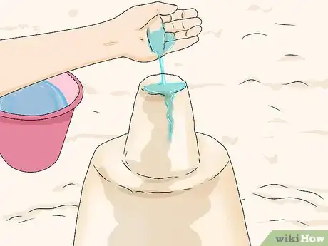 Image titled Build a Sand Castle Step 10